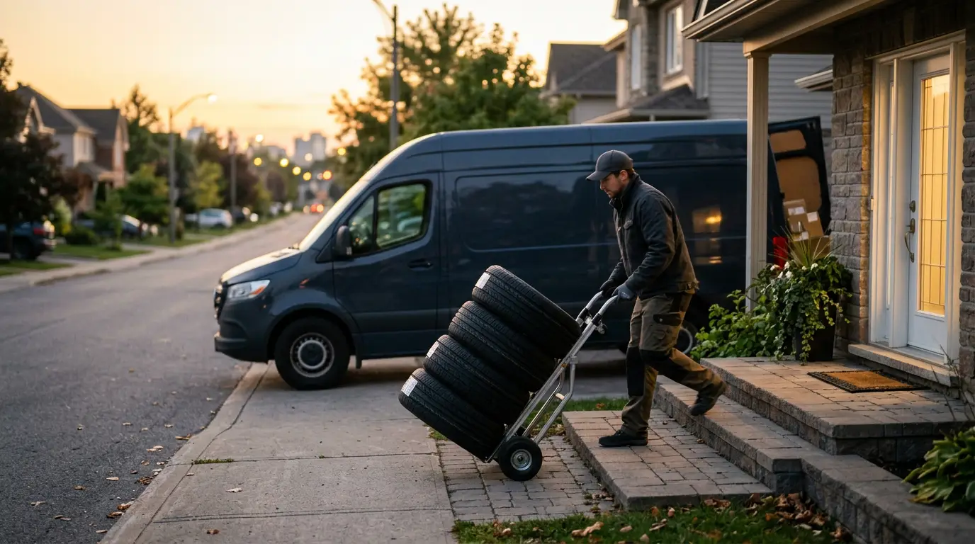 You Ordered Tires Online — Here's Exactly What Happens Next