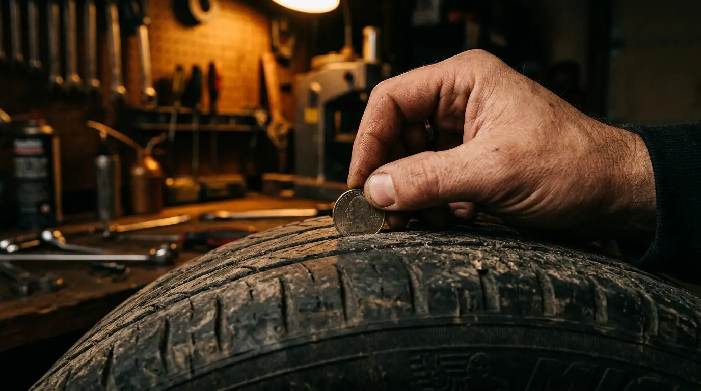 When Should You Replace Your Tires? Two Tests That Take a Minute